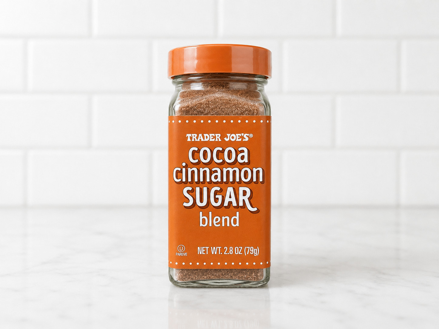 Trader Joe’s Cocoa Cinnamon Sugar Blend Sprinkle Seasoning 2.8 oz NEW RARE