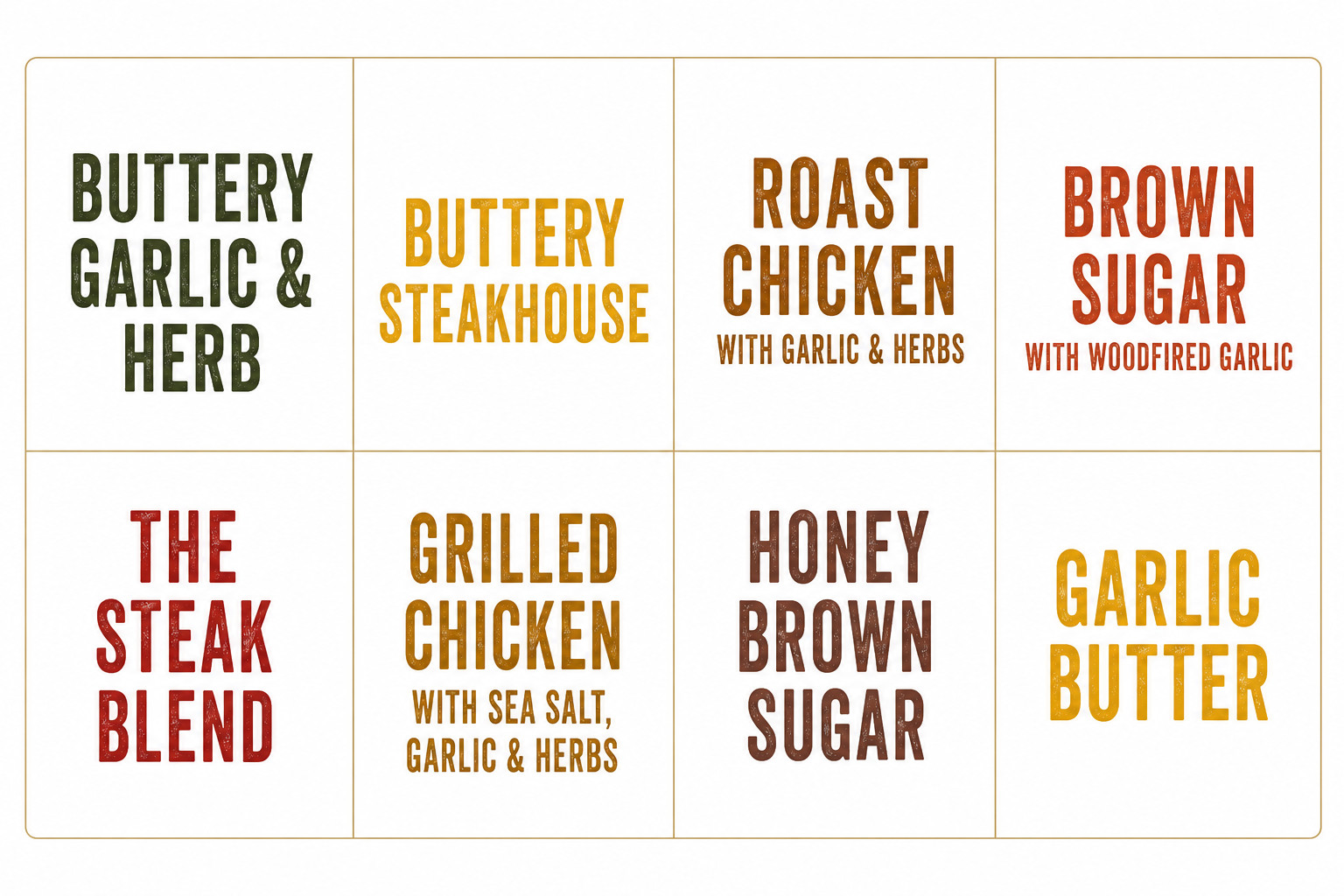 Kinder’s Seasoning Pack of 8, BBQ Spice Blend Collection for Grilling & Roasting