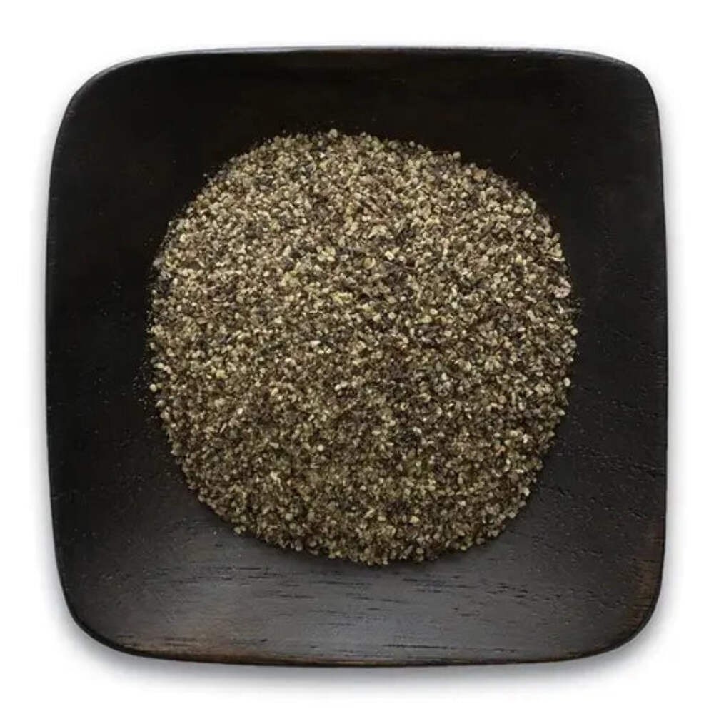 HQO (40 POUNDS) Organic Pepper Black, 60 Mesh BB 04/27