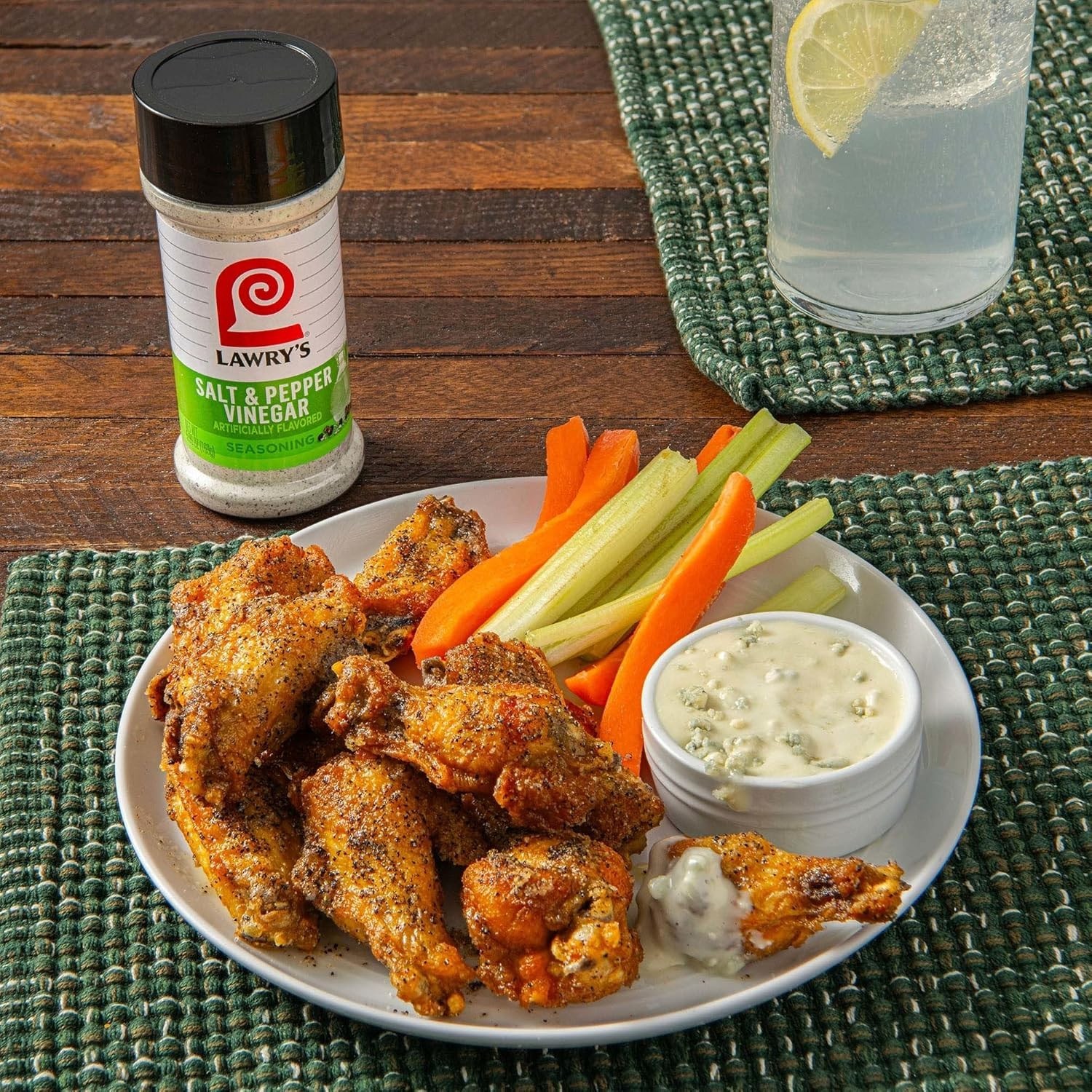 Lawry’s SALT & PEPPER VINEGAR Seasoning , 5.99 oz (169 g) MAR 2026