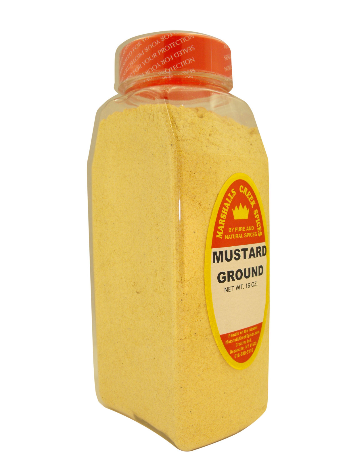 Marshalls Creek Spices XL Mustard Ground Seasoning, 16 oz (st35)