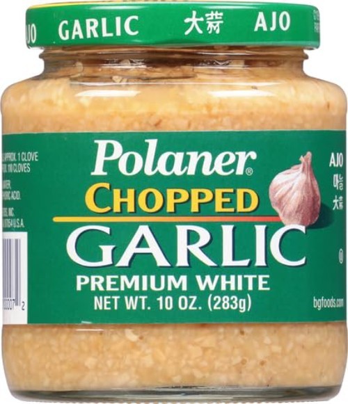 10oz Finely Chopped Garlic – Crisp, Flavorful Spice for Effortless Cooking