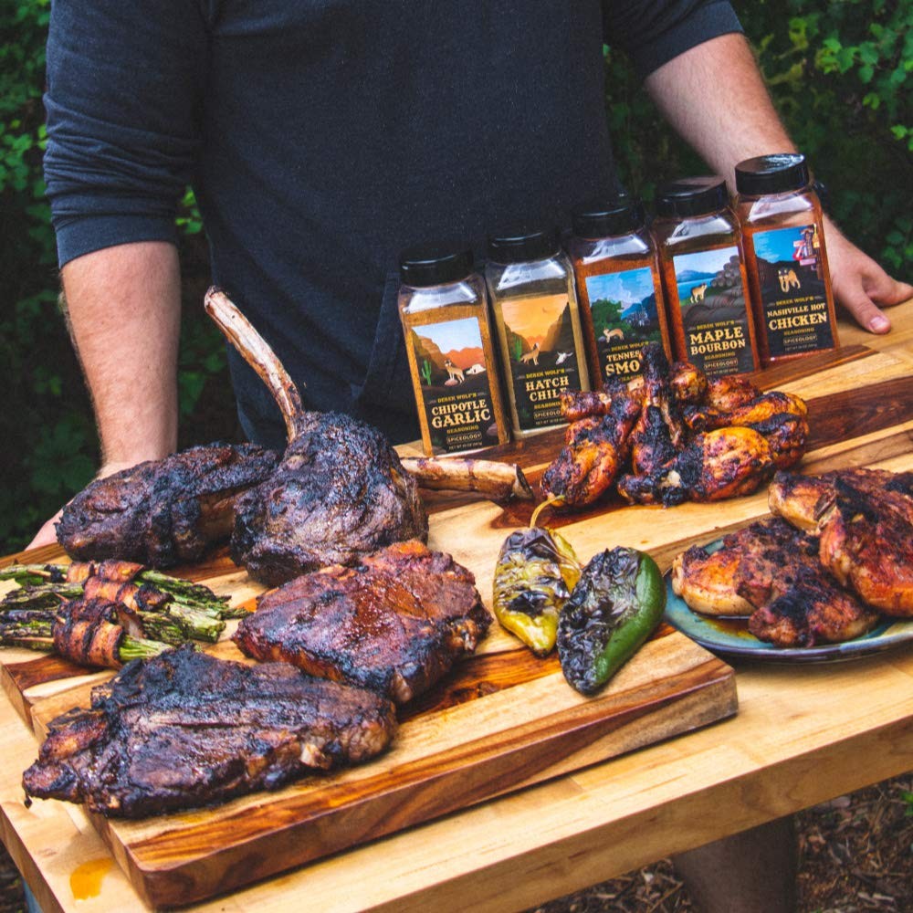 Maple Bourbon Seasoning – Sweet & Smoky BBQ Rub for Ribs, Pork, Chicken, and