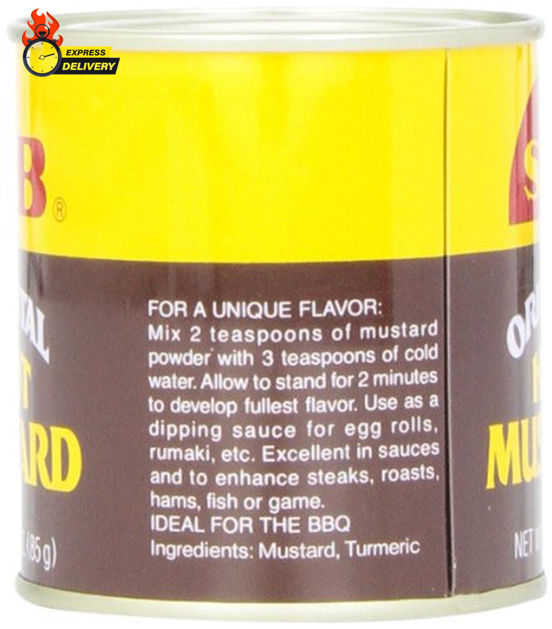 Oriental Hot Mustard Powder, 3-Ounce