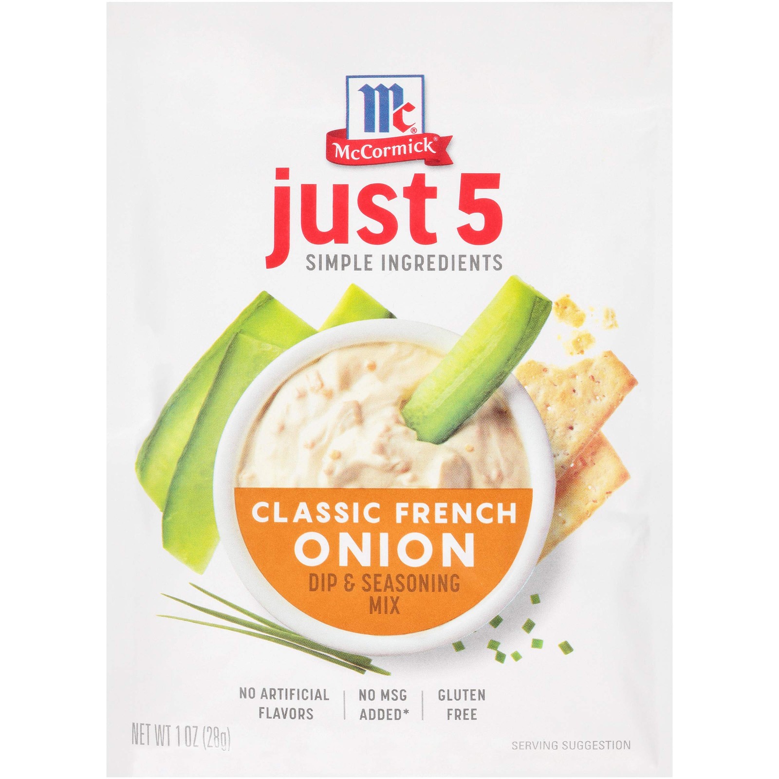 McCormick, Just 5 Simple Ingredients Classic 1 Ounce (Pack of 1), No Color
