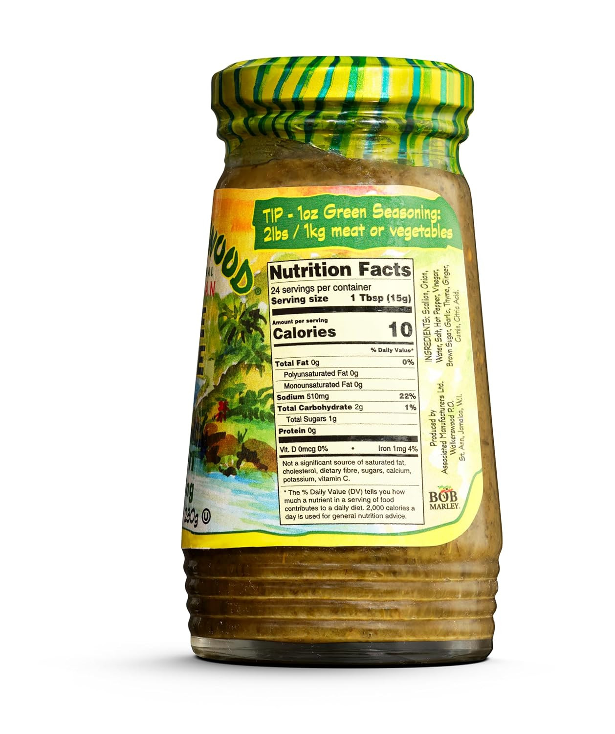 Traditional Jamaican All Purpose Mix and Blenda Green Seasoning, 10 Oz (Packagin