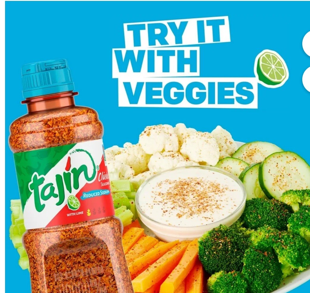 Tajín Clásico Reduced Sodium Seasoning With Lime – 5 oz (Pack of 1)