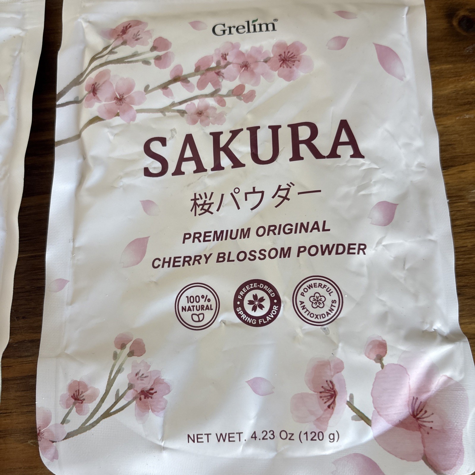 Grelim Sakura Premium Original Cherry Blossom Powder 4.23 oz
