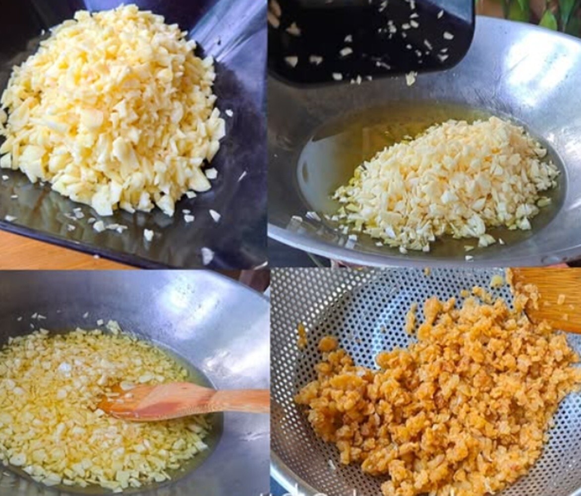 2 x 180g Maesri Fried Garlic Thai Herbal Crispy Fragrant Mixed Stir-fried Food