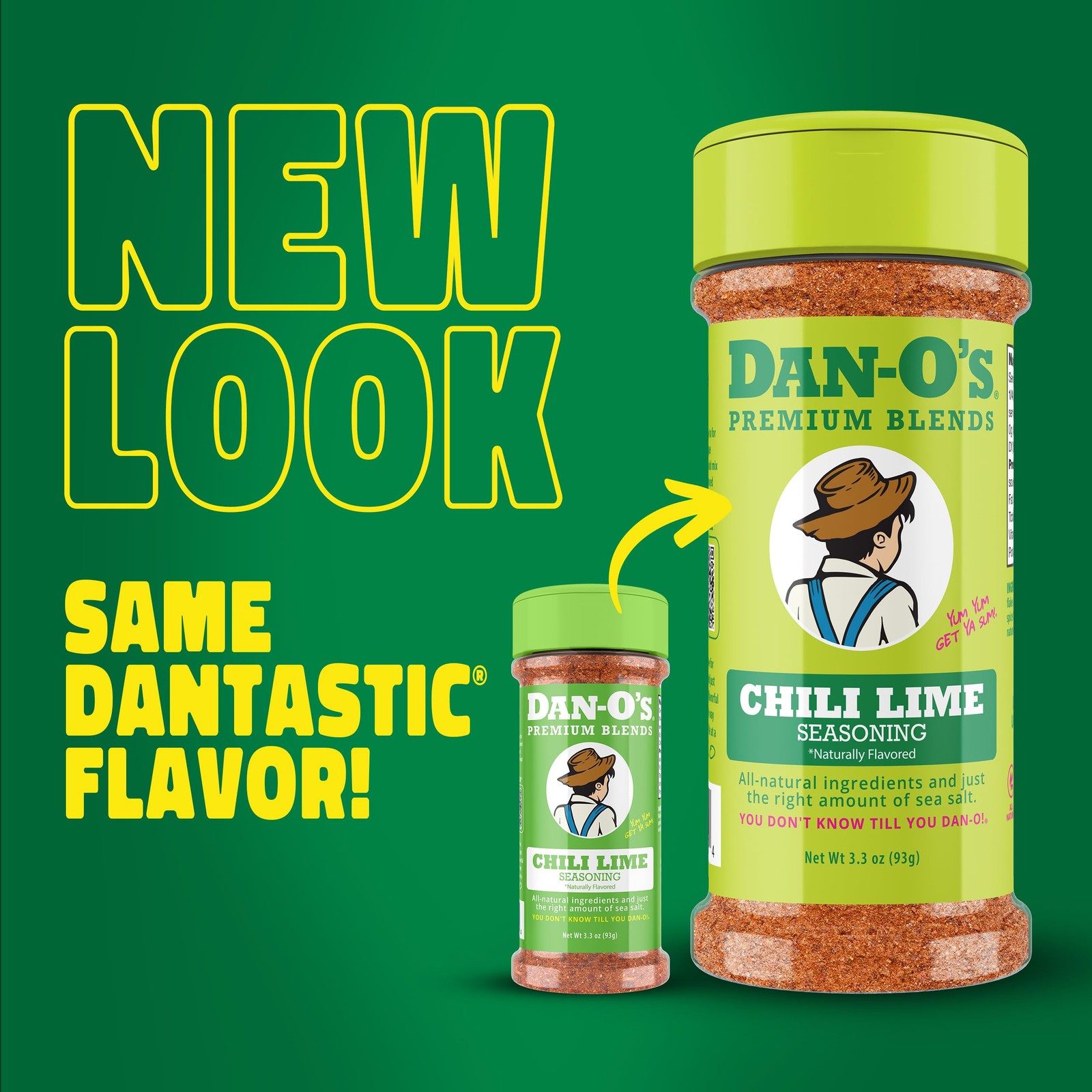 Small Chili Lime Seasoning- 2 Pack (3.3 oz Pack of 2)