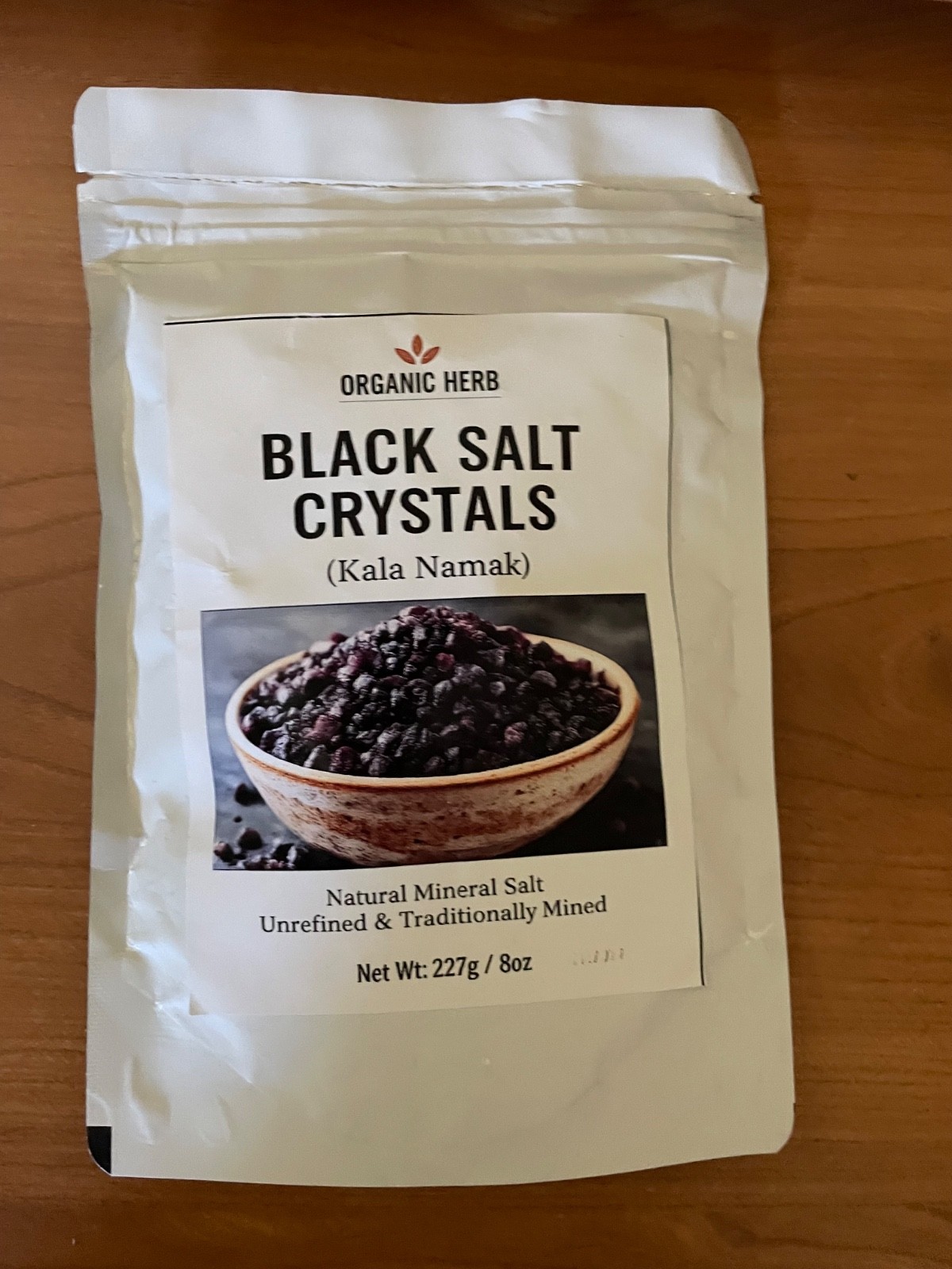 black lava salt organic