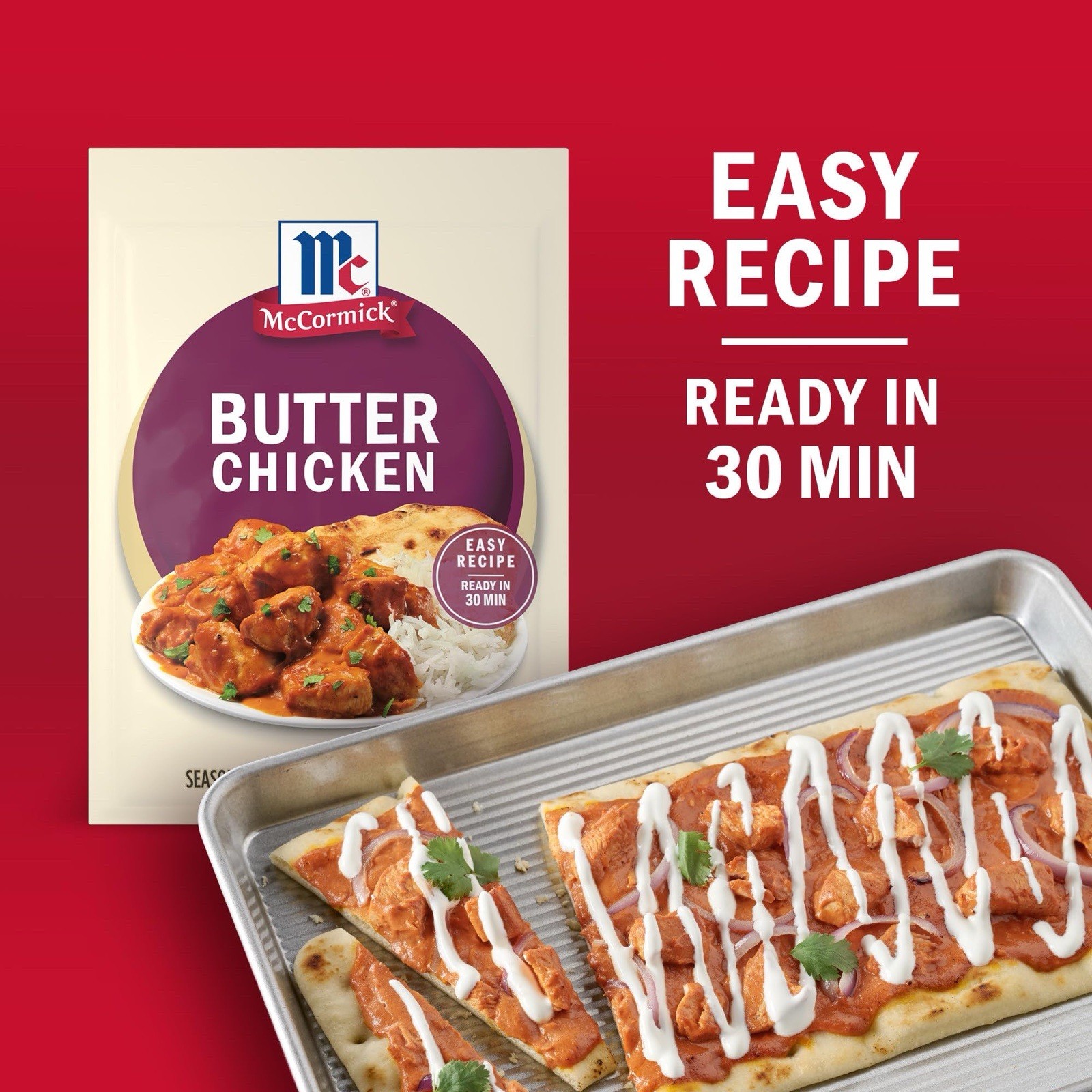 McCormick Seasoning Mix, Butter Chicken 🍛 0.87 oz (12 Ct)