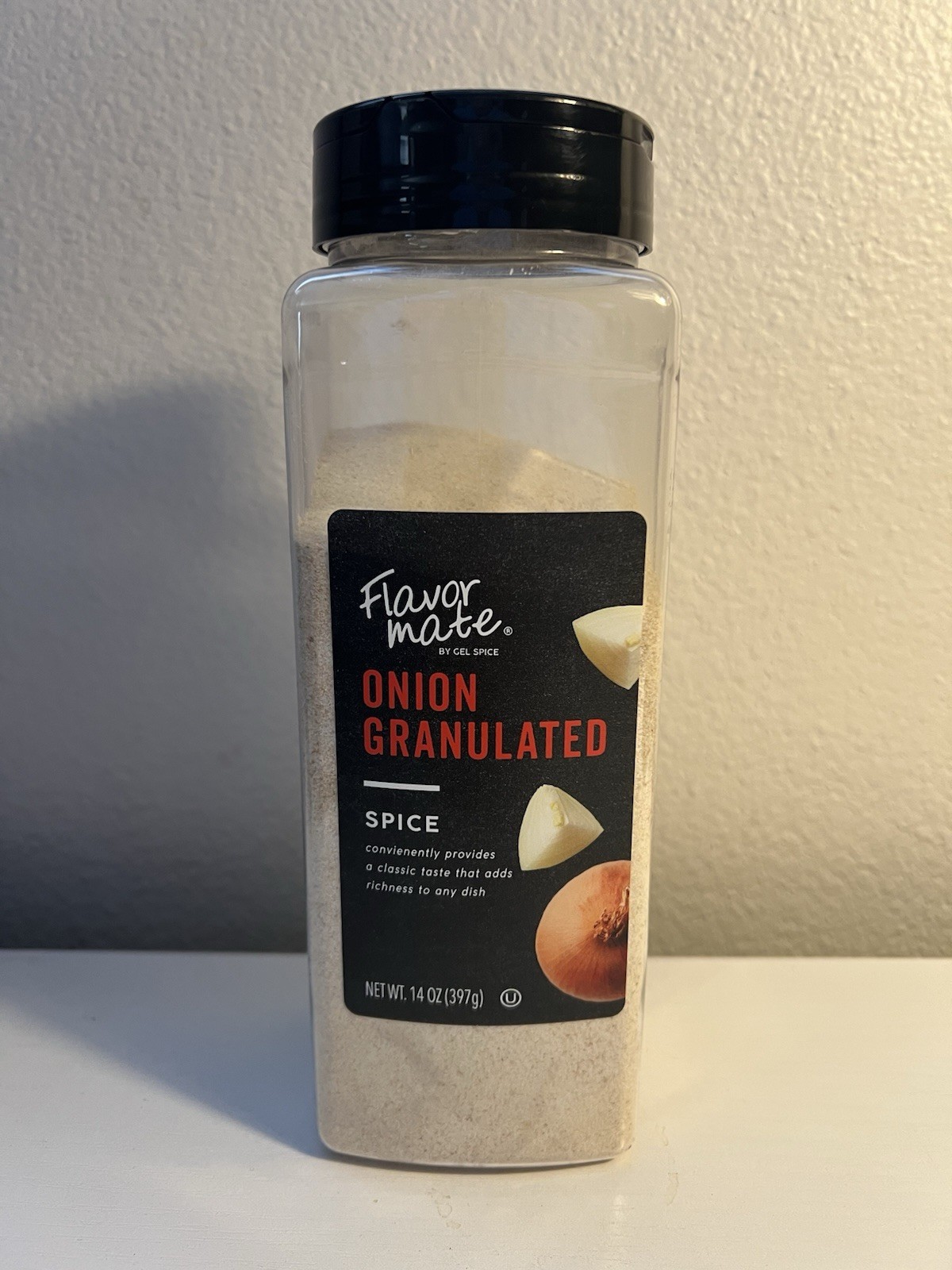 Flavor Mate Onion Powder Spice Dried 14 oz. New