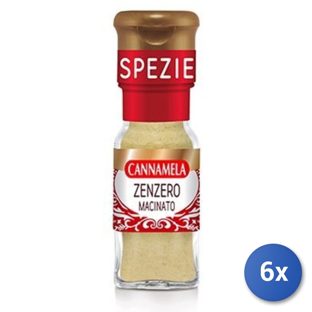 6X Multipack Cannamela Ground Ginger 20G