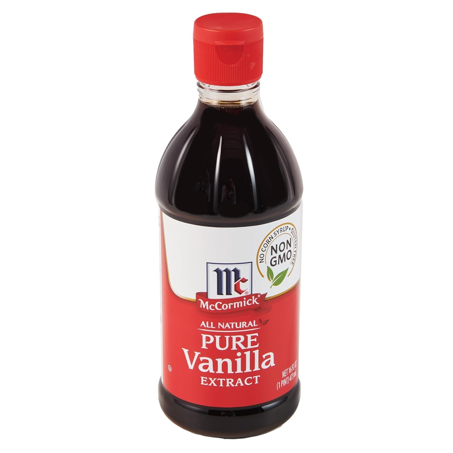 Gluten-Free Madagascar Vanilla Extract, Pure & Rich 16 fl oz for Baking Delights