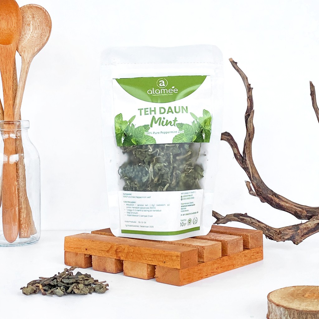 Organic Peppermint Leaf Tea 10g Dried Infusion For Brewing Daily Ritual
