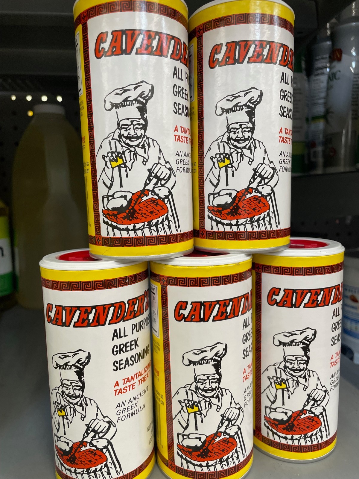 5 Pack Cavender’s All Purpose Greek Seasoning 8 oz Shaker | Greek Spice Blend