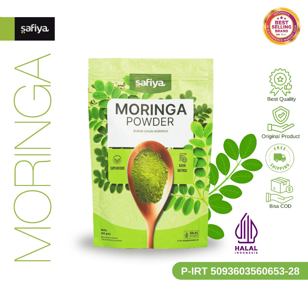 Moringa Leaf Powder 250g Pure Kelor Powder Fine Ground