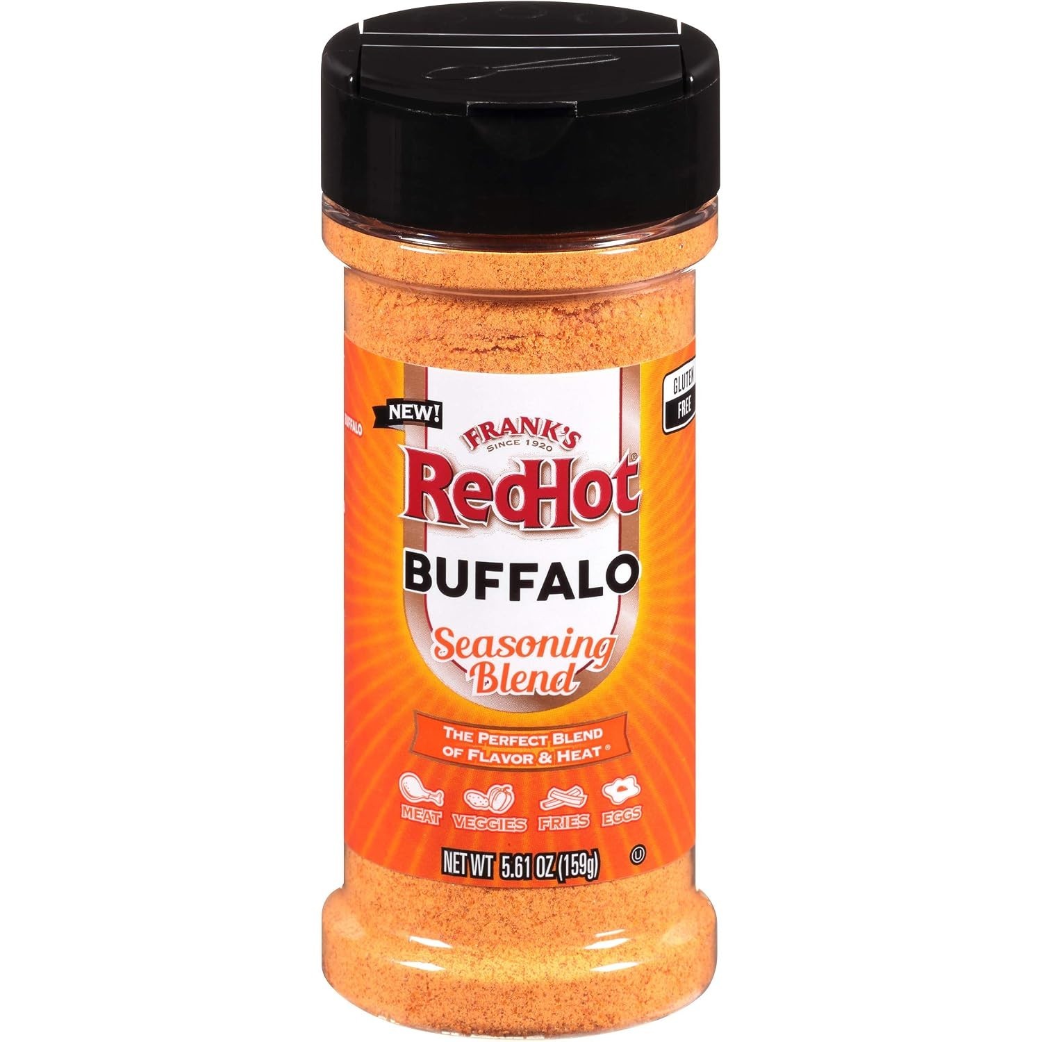 Versatile Buffalo Flavor Blend – Gluten-Free Seasoning, 5.61 oz Shake-Able Jar