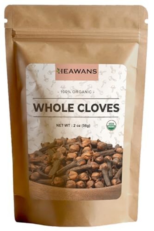Hand-Picked Organic Whole Cloves – Grade 2 oz for Culinary Perfection