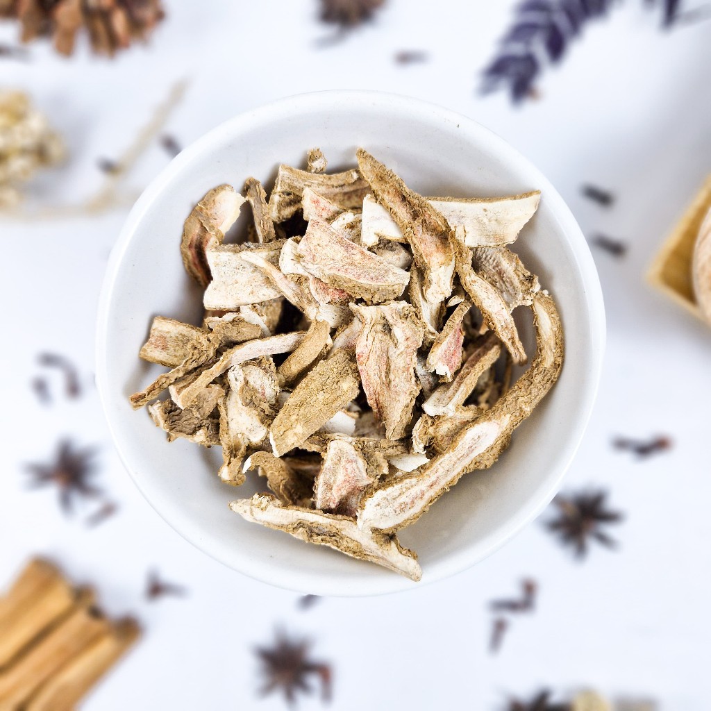 Javanese Ginseng Root Slices 100g dried herbal ingredient for mindful cooking