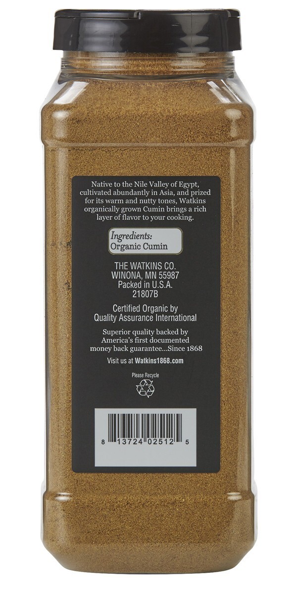ORGANIC GROUND CUMIN, 16.8 OZ.