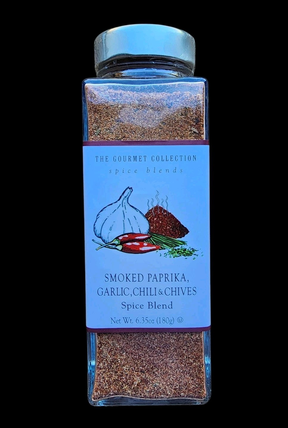 《NEW》The Gourmet Collection Spice Blends Smoked Paprika Garlic, Chili & Chives
