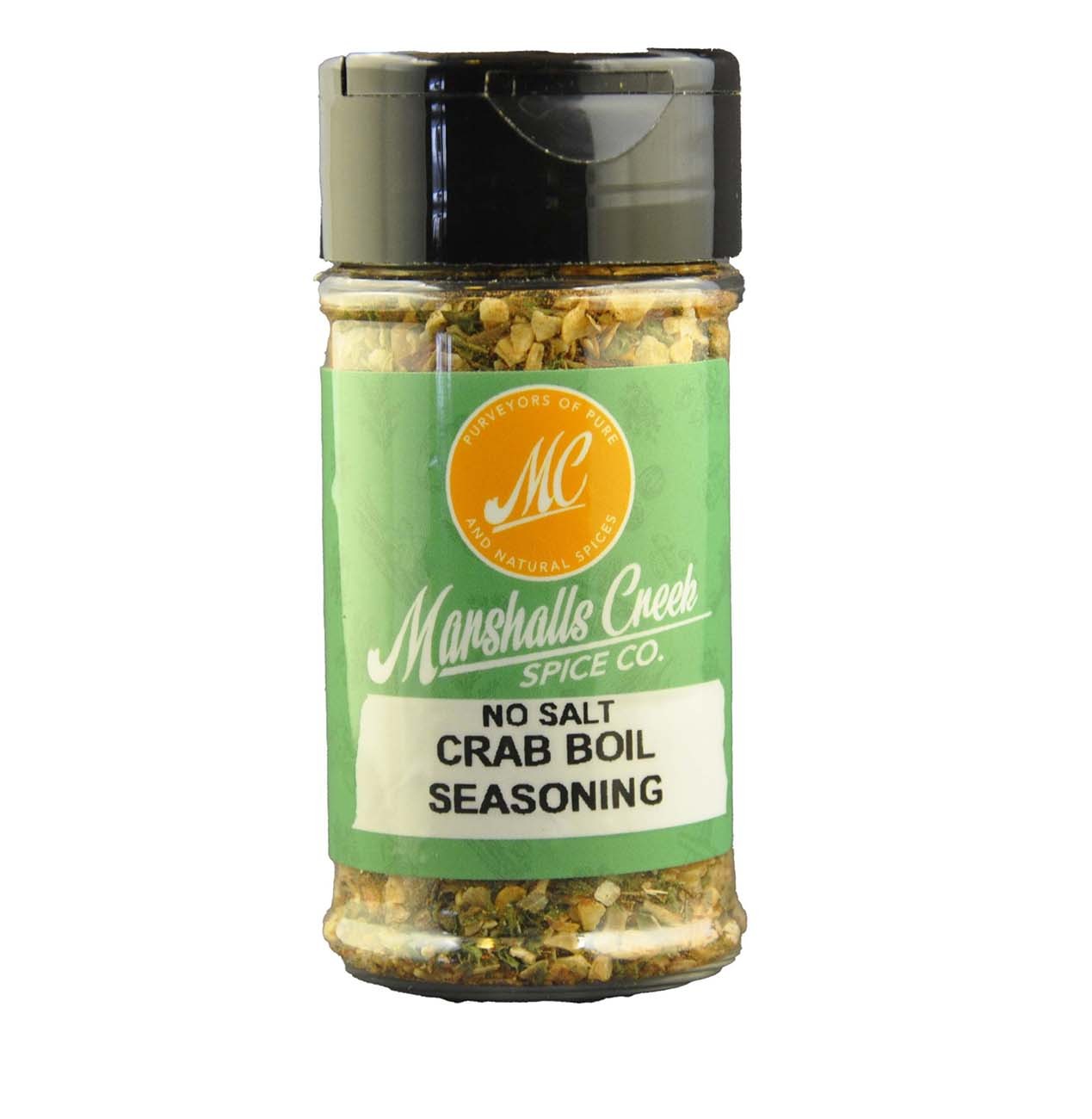 Marshalls Creek Spices Crab Boil Seasoning No Salt Mini Jar