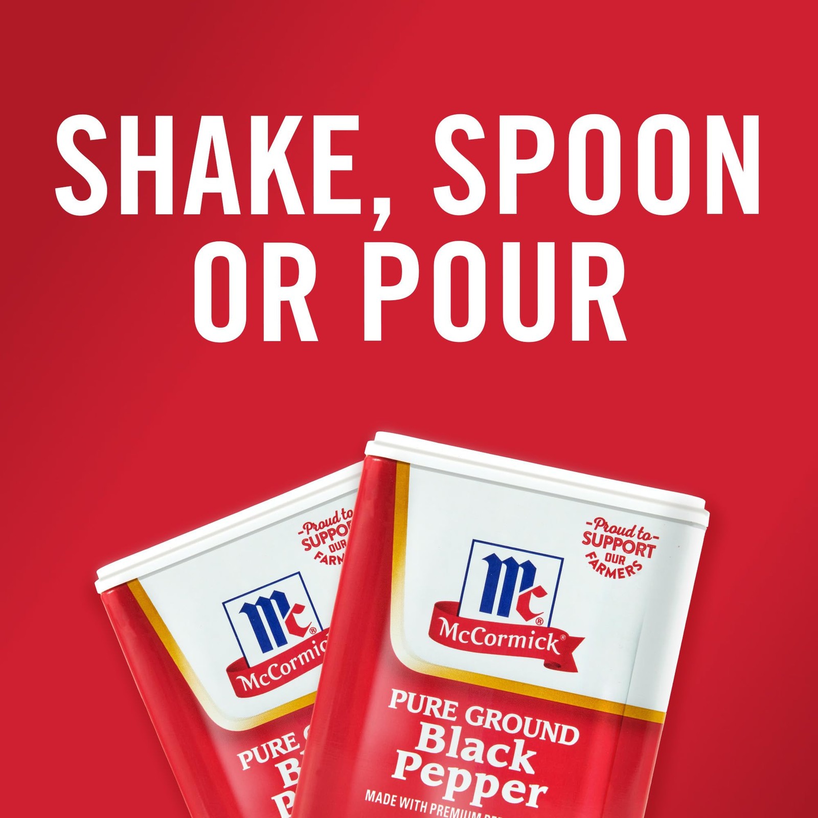 McCormick Pure Ground Black Pepper, 3 oz 3 Ounce (Pack of 1)
