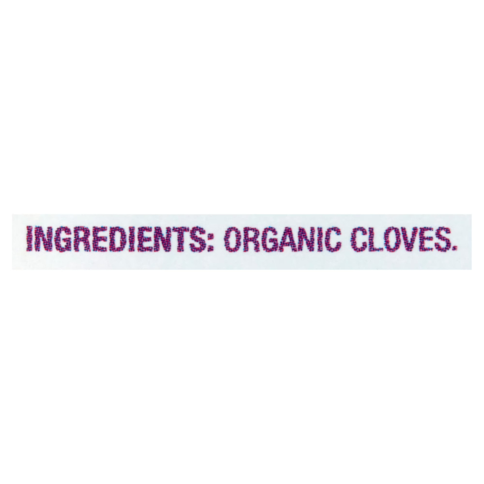 Great Value Organic Whole Cloves, 1.3 oz