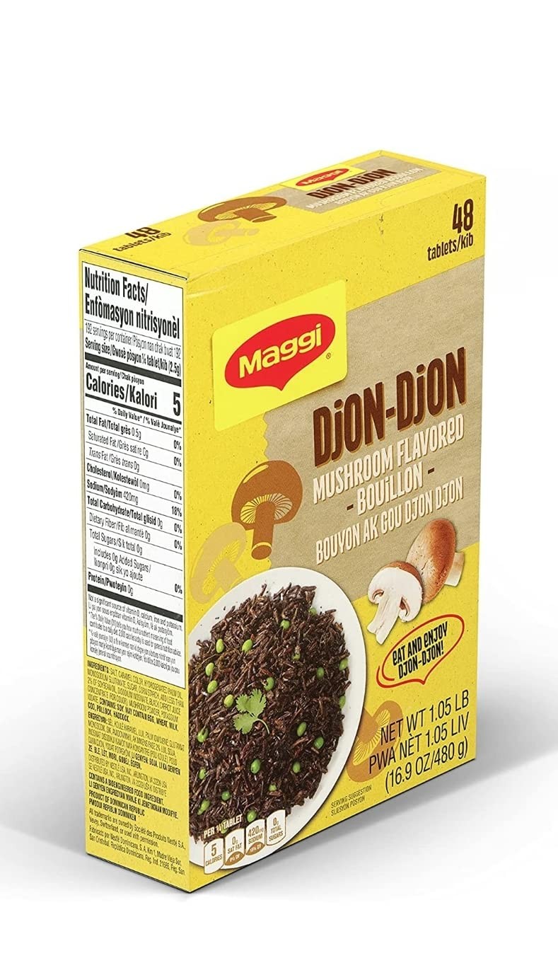 MAGGI Djon bouillon cubes – mushoom flavored 1 18.6 Ounce (Pack of 1)