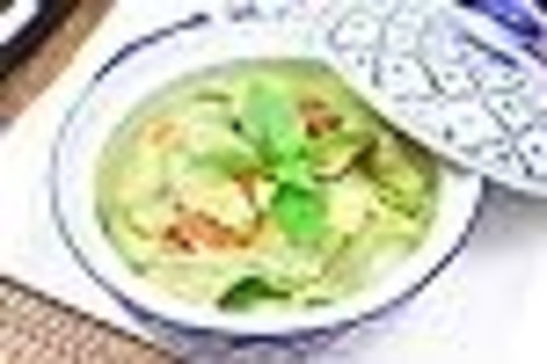 RosDee Menu Green Curry Powder 55g X 2 Bags (Thai Food)