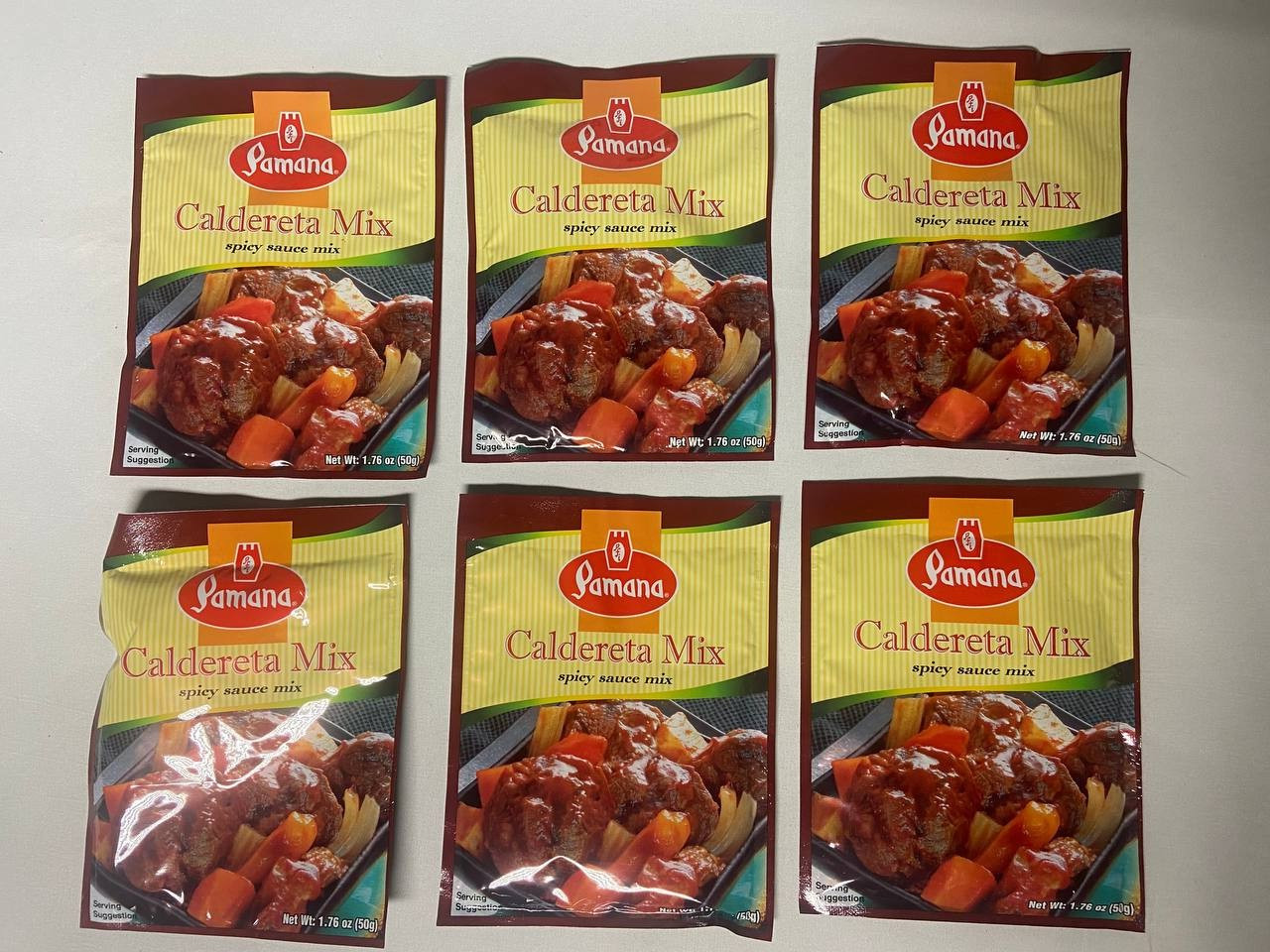 (6) Pck. Pamana AFRITADA MENUDO mix Meat Stew mix Fast S&H