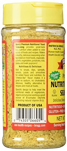 Nutritional Yeast Seasoning, 4.5 Oz (Pack Of 3)