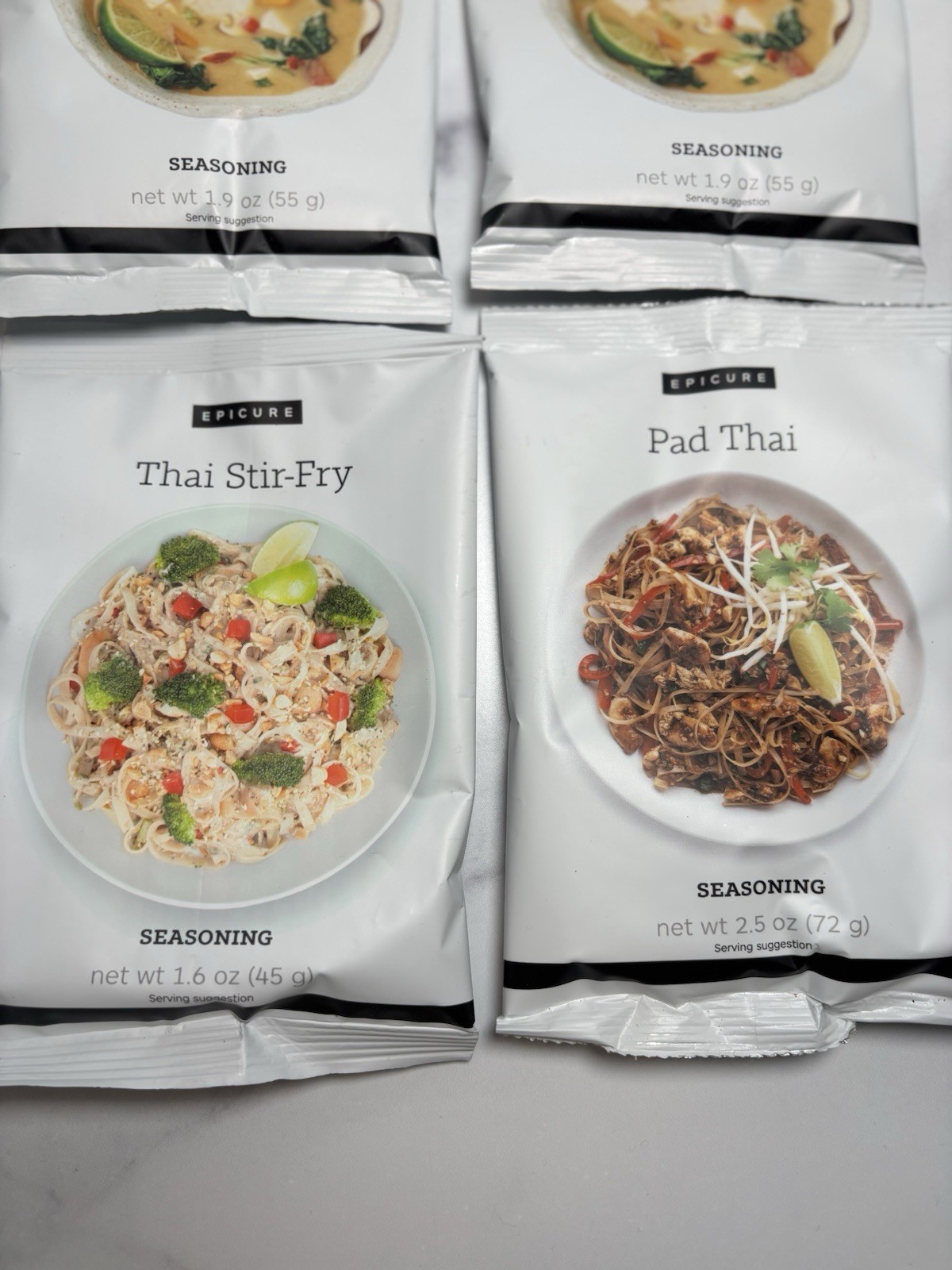 Epicure Thai Bundle Seasoning – Pad Thai, Thai Stir-fry, Thai Coconut Soup