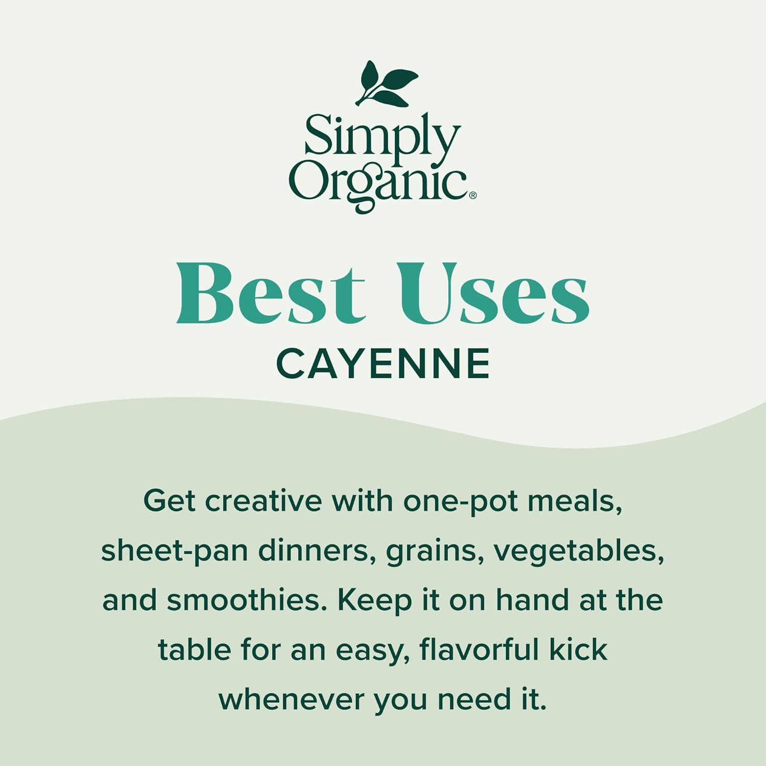 Simply Organic Cayenne Pepper, 2.50 Ounce, Pure, Organic Cayenne Peppers, No Gmo