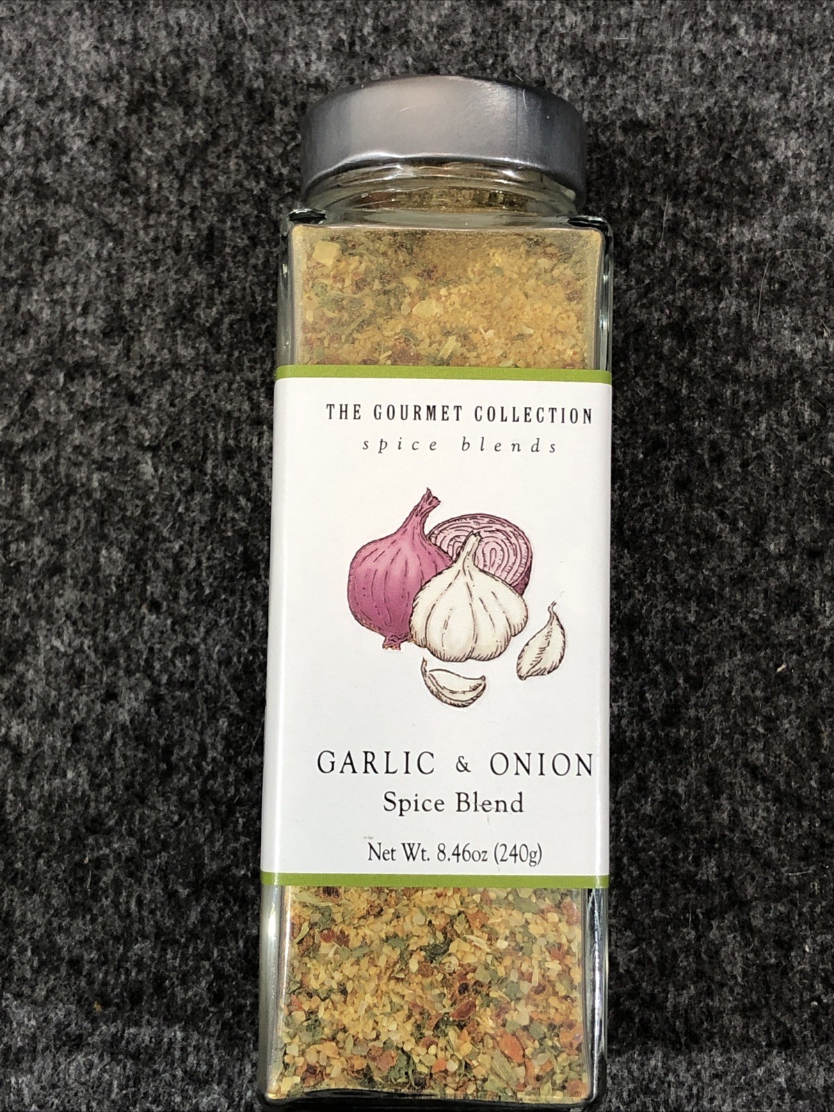 Gourmet Collection GARLIC & ONION SPICE BLEND Seasoning 8.46 oz – New