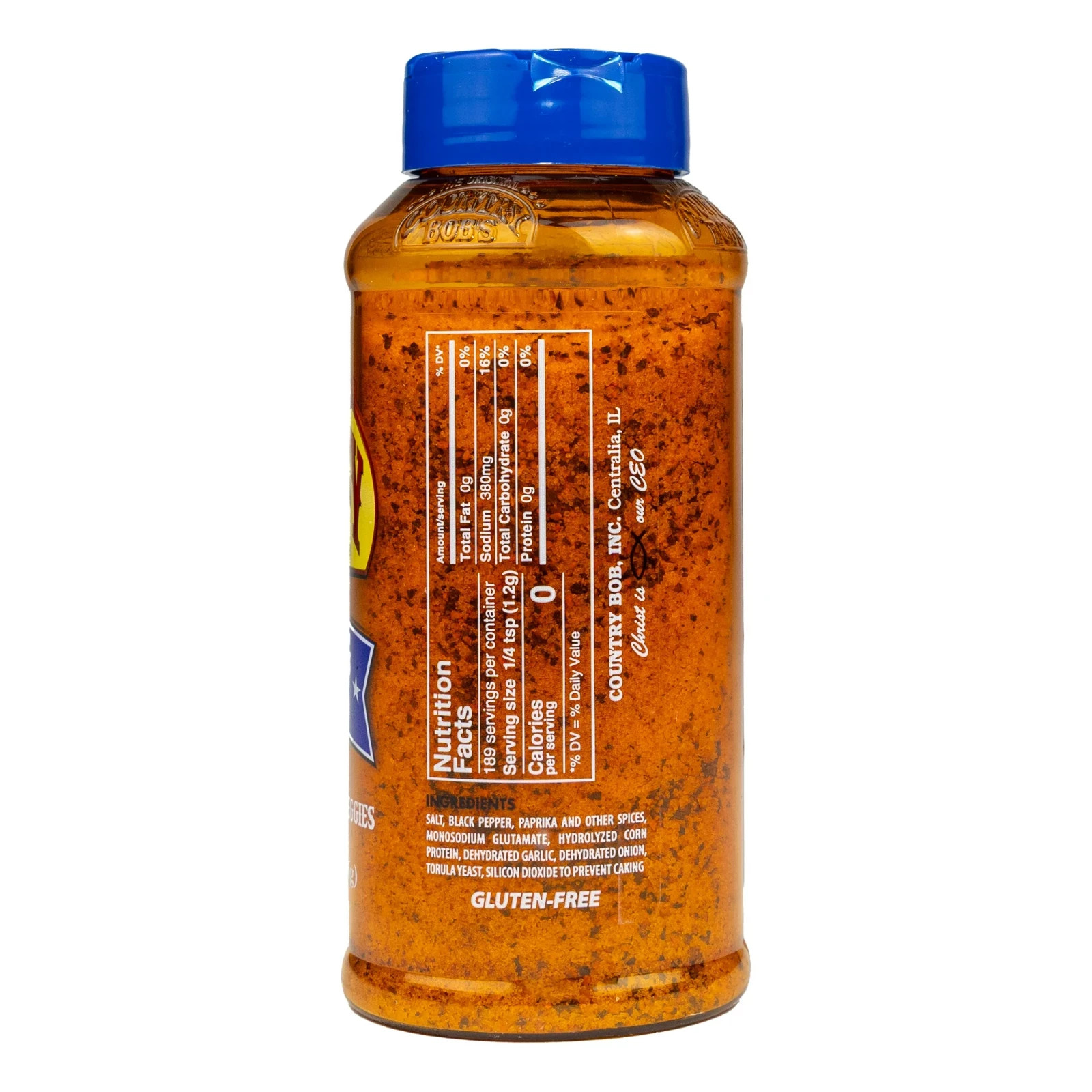 Country Bob’s Seasoning Salt for Barbecue & Seasoning, 8oz