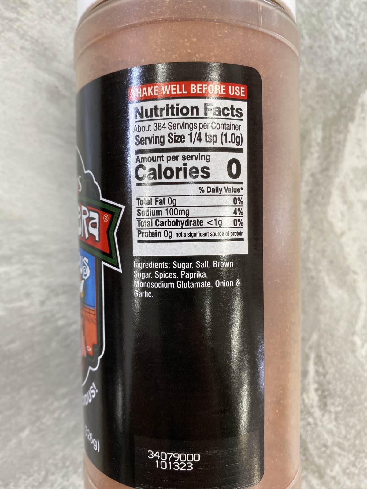 2 Gringos Chupacabra Ribnoxious Rub 11.5 Oz Sweet Savory Touch of Heat 