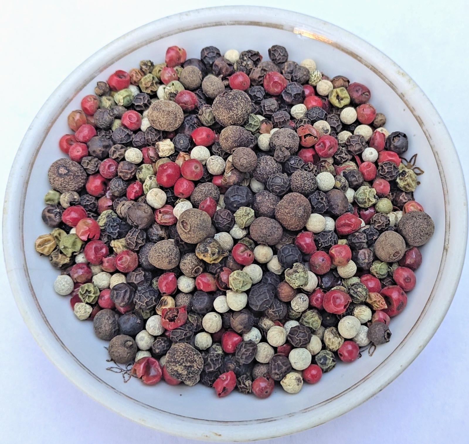 5 PEPPERCORNS RAINBOW MIXED 2, 4, 6, 8, 10 , 12 OZ, 1, 2 LB RESEALABLE BAG