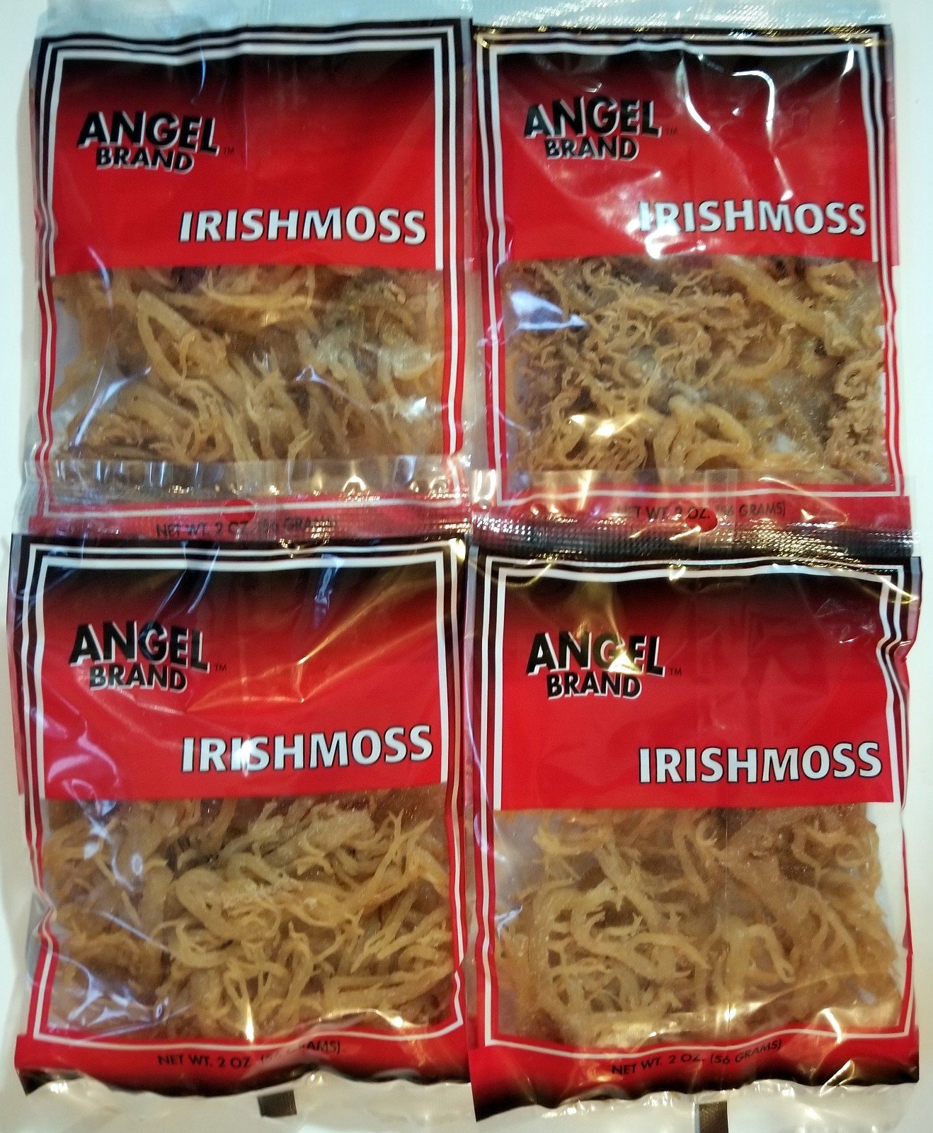 Angel Brand Irish moss ( sea moss ) – 2 oz (56gm) 4 pack