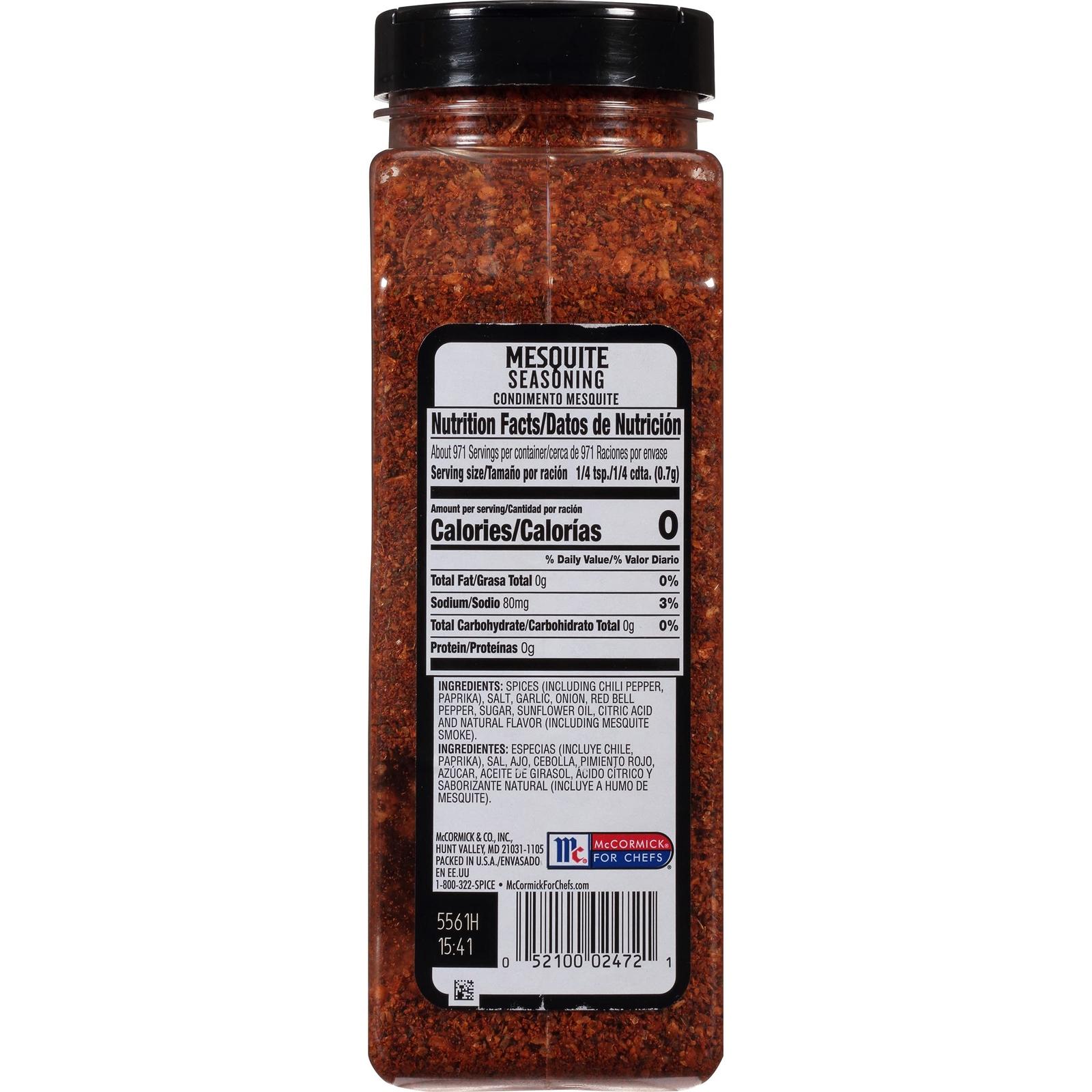 Mesquite Seasoning, 24 oz – One 24 Ounce Container of Mesquite BBQ Spice, Ver…