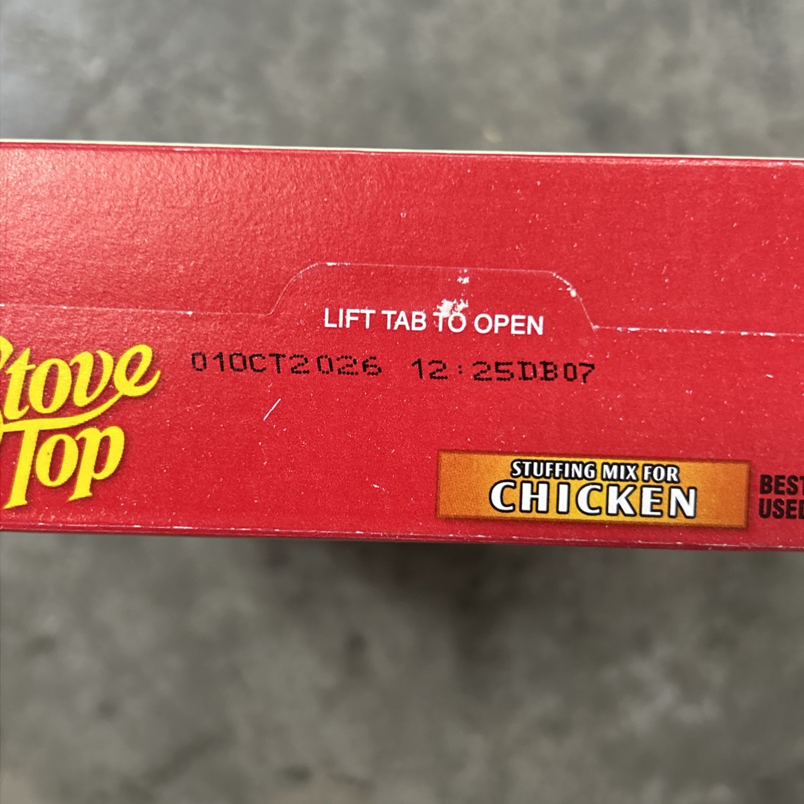 Chicken Flavored Stove Top Stuffing Mix Dinner Sides 6 Ounce (Pack of 4)