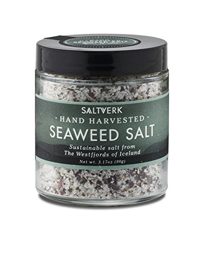 Sea Salt Gourmet Icelandic Seaweed Flavored Salt 3.17oz