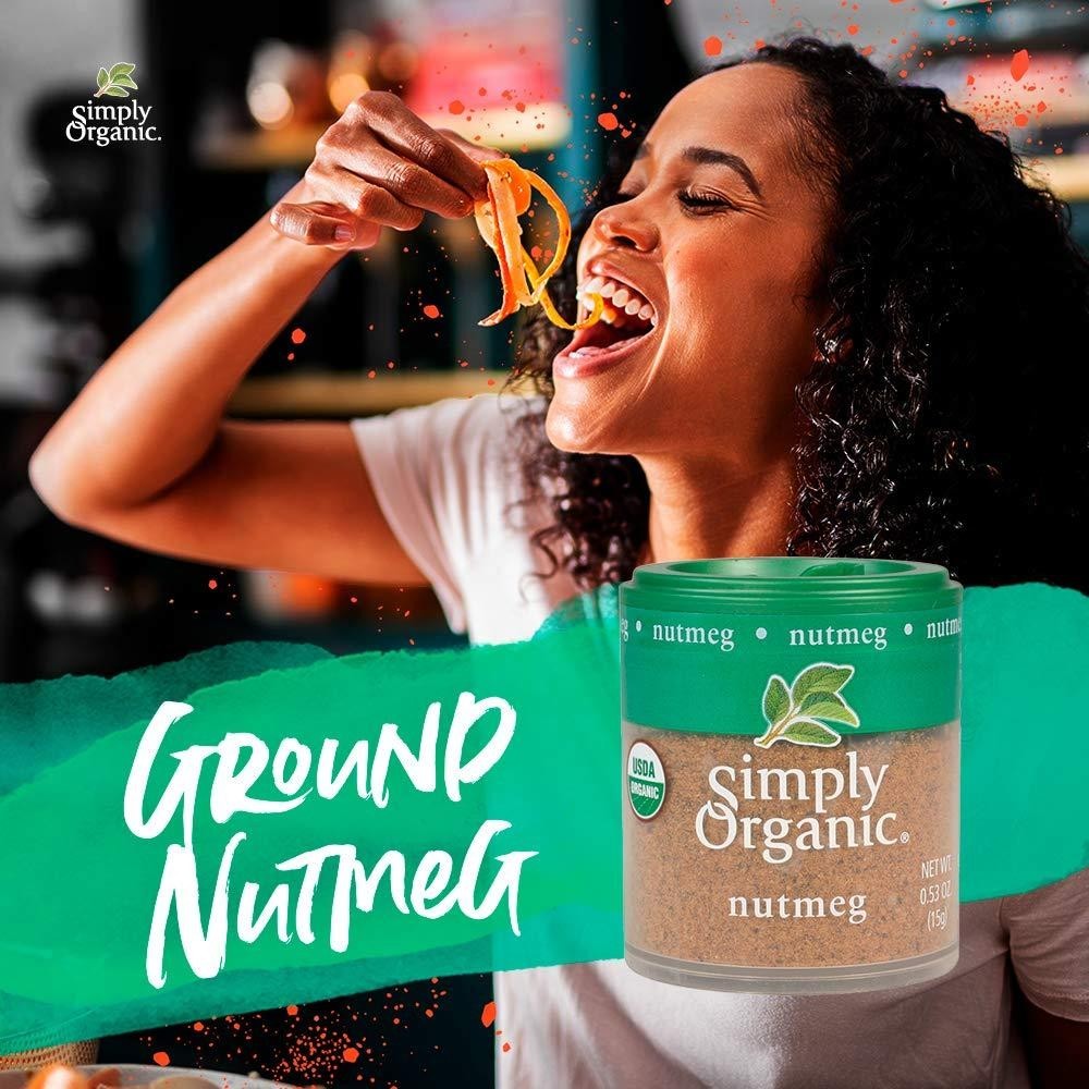 Lot of 10 Simply Organic Ground Nutmeg 0.53oz – Sealed – Bulk Pantry Clearout