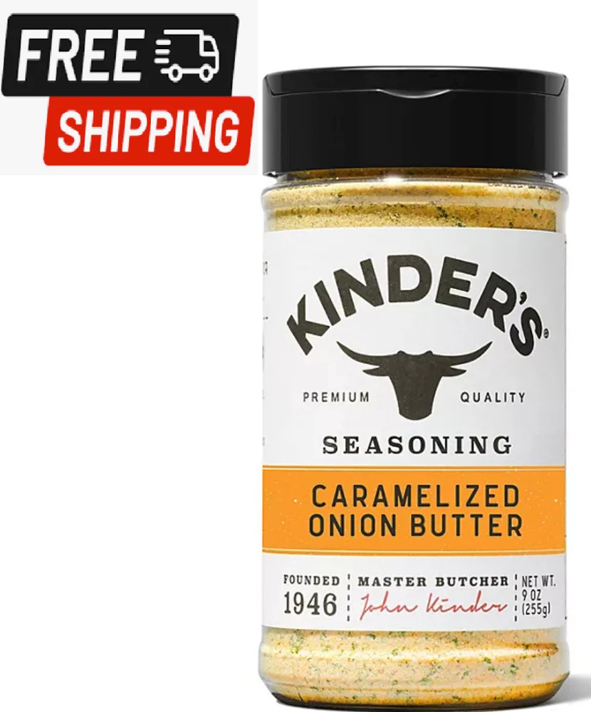 Kinder’s Caramelized Onion Butter Seasoning (9 oz.)