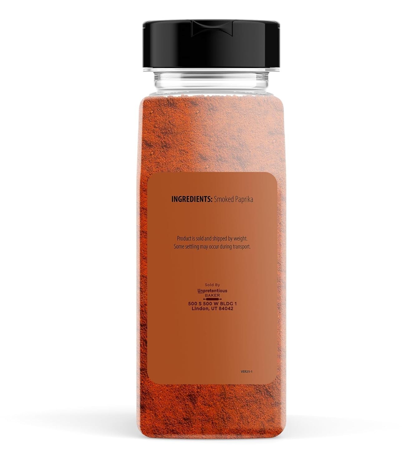 Baker Smoked Paprika, 1 lb Natural Ground Spice – Rich Smoky Flavor for Dishes