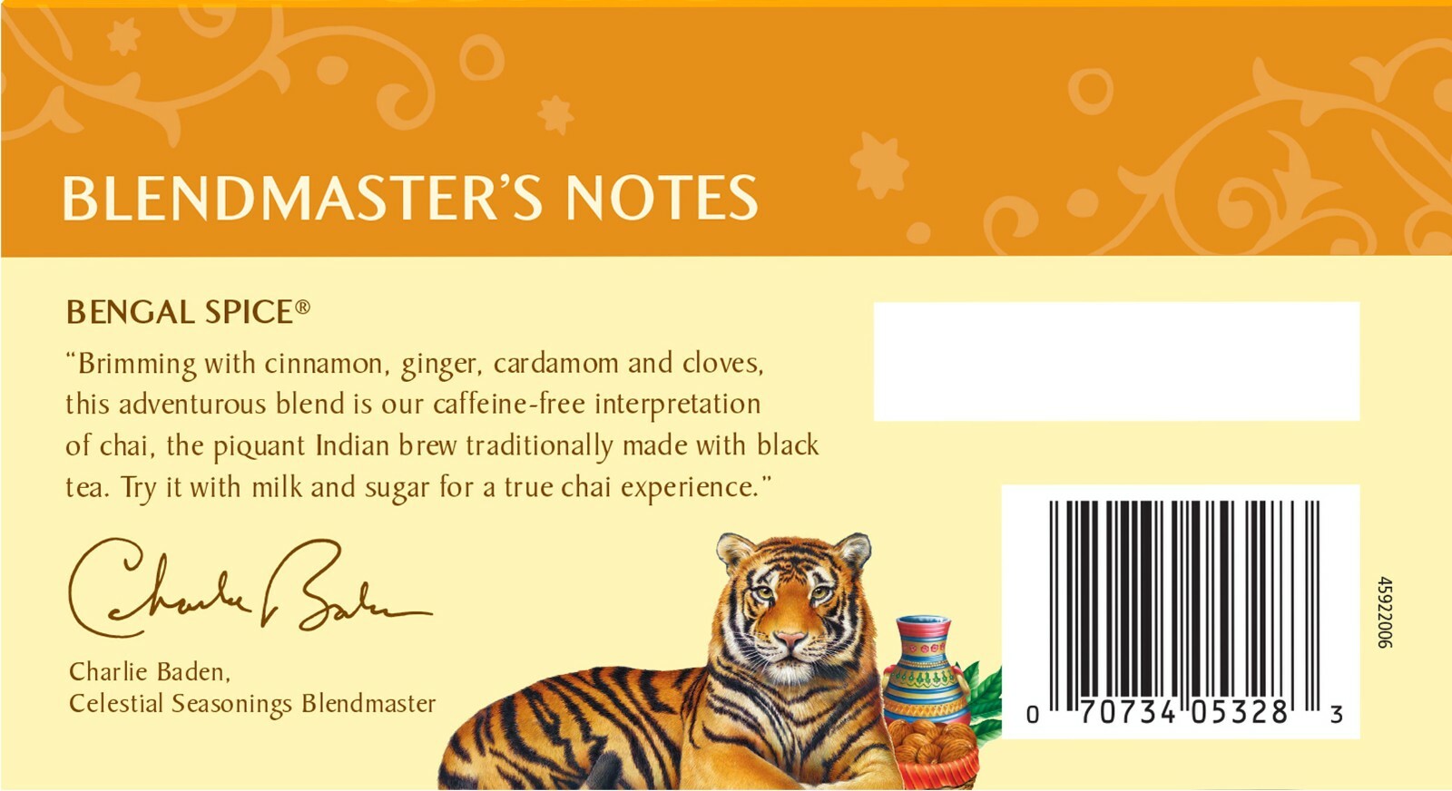 Celestial Seasonings Bengal Spice Herbal Tea (Pack of 3)