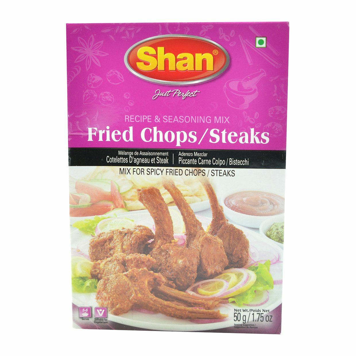 Shan Fried Chops/Steaks Mix – 50g
