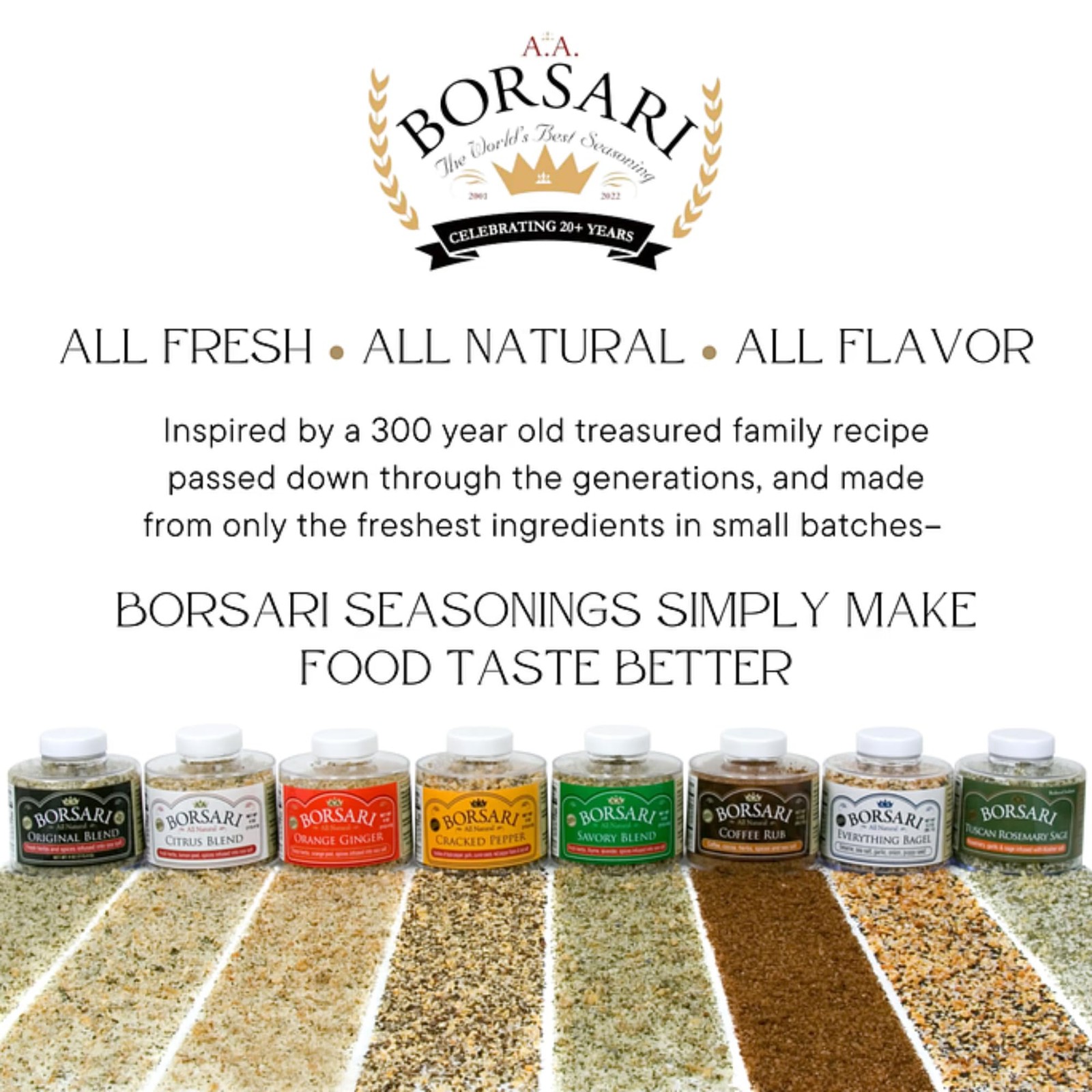 Savory Seasoned Salt Blend – Gourmet Sea Salt With Fresh Herbs and Spices – A…
